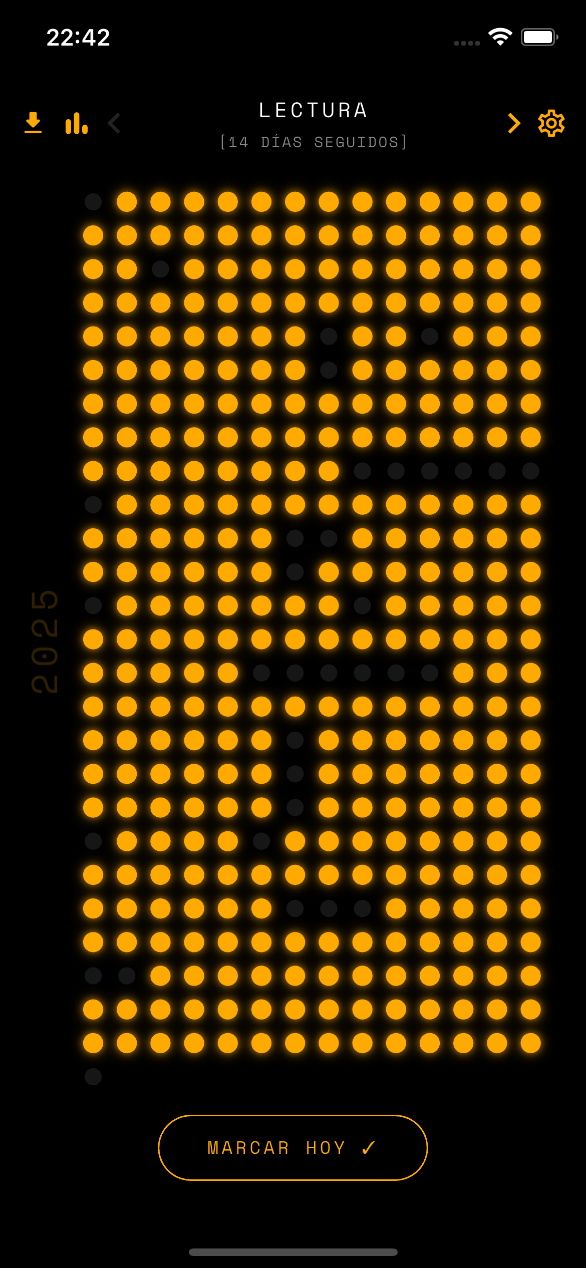 Golden Chain main screen
